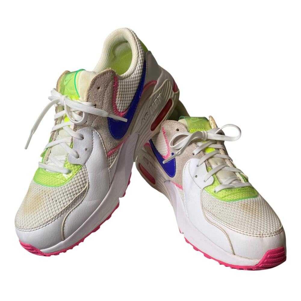 Nike Womens Air Max Excee DD2955-100 White Casual Shoes Sneakers Size 7.5